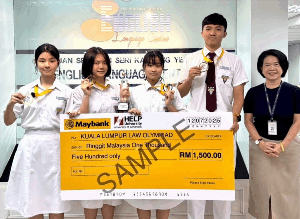 KL Law Olympiad 2025 Student Photo